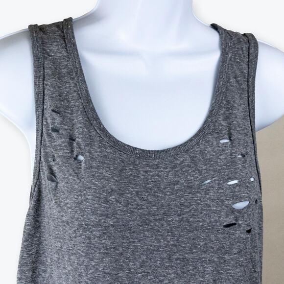 Forever 21 Gray Casual Cutout Women Tank Top S - Picture 2 of 6